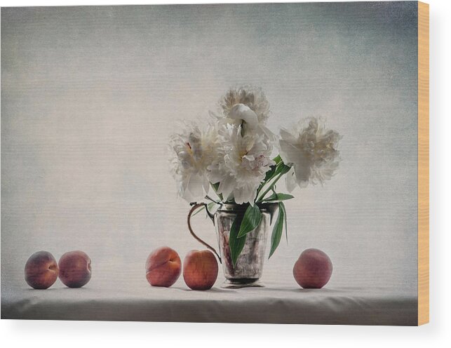 Still Life Wood Print featuring the photograph Serene Bliss by Maggie Terlecki