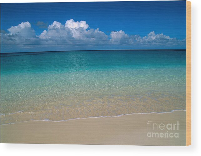 Above Wood Print featuring the photograph Shades Of Blue by Greg Vaughn - Printscapes