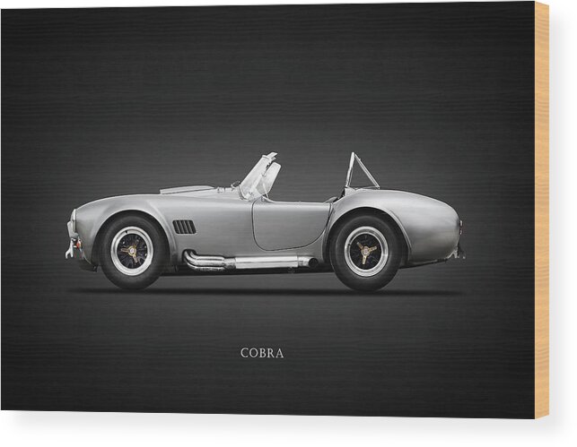 Shelby Cobra Wood Print featuring the photograph Shelby Cobra 427 SC 1965 by Mark Rogan