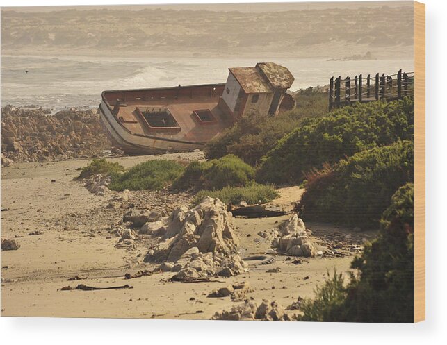 Places Wood Print featuring the photograph Shipwrecked by Patrick Kain