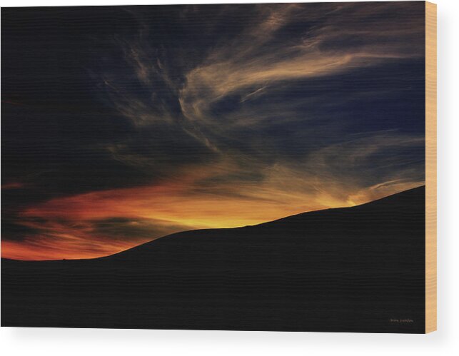 Spectacular Wood Print featuring the photograph Simplicity by Brian Gustafson