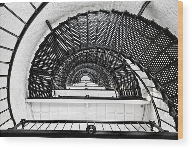 Spiral Wood Print featuring the photograph Spiral Ascent by Janet Fikar