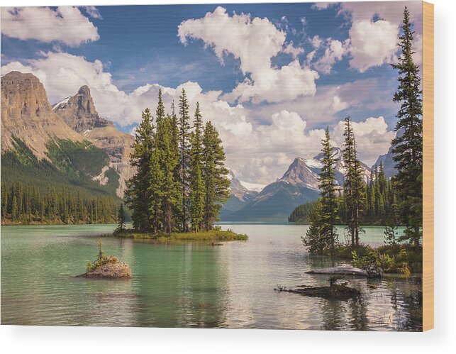 5dii Wood Print featuring the photograph Spirit Island by Mark Mille