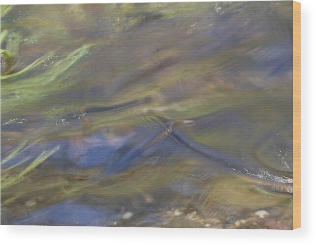 Spring Turbulence Wood Print featuring the photograph Spring Turbulence by Dylan Punke