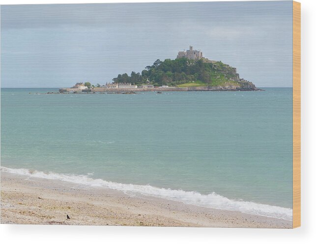 Helen Northcott Wood Print featuring the photograph St Michael's Mount v by Helen Jackson