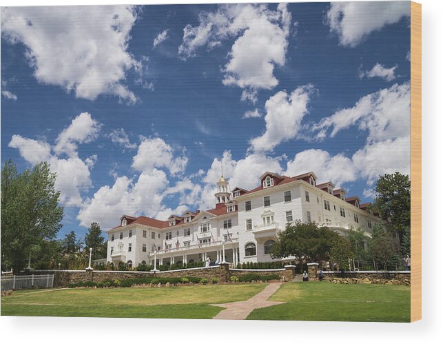 Estes Wood Print featuring the photograph Stanley Hotel by Sean Allen
