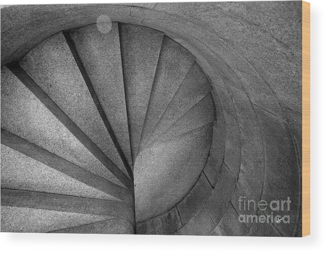 Stone Wood Print featuring the photograph Stone Steps by Alana Ranney