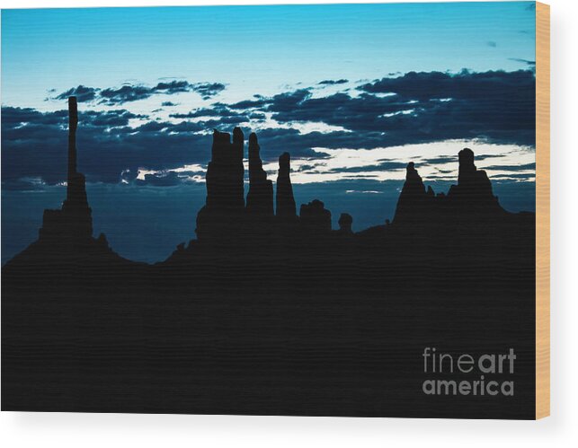 Sunrise Wood Print featuring the photograph Sunrise by Mark Jackson