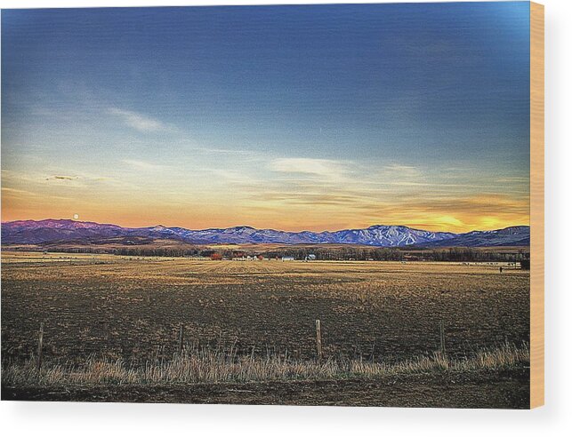 Steamboat Springs Wood Print featuring the photograph Surreal Steamboat by Matt Helm
