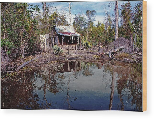Swamp Shack Louisiana Bayou Wood Print by Marty Malliton - Fine Art America
