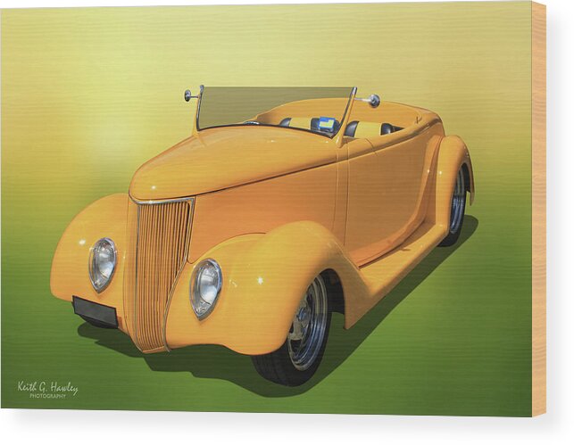 Car Wood Print featuring the photograph Sweet 36 by Keith Hawley
