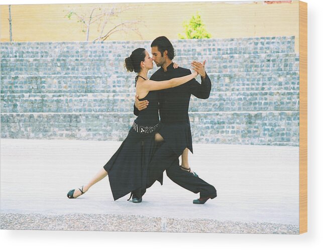 Argentina Wood Print featuring the photograph Tango by Claude Taylor