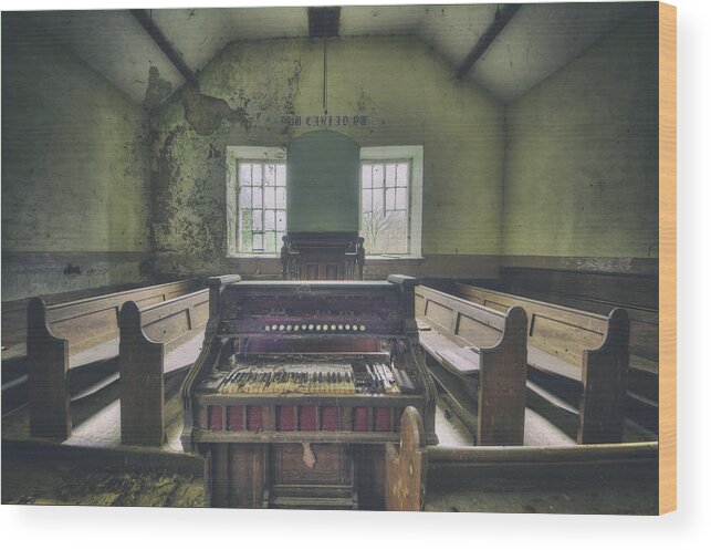 Chapel Wood Print featuring the photograph The Calling by Jason Green
