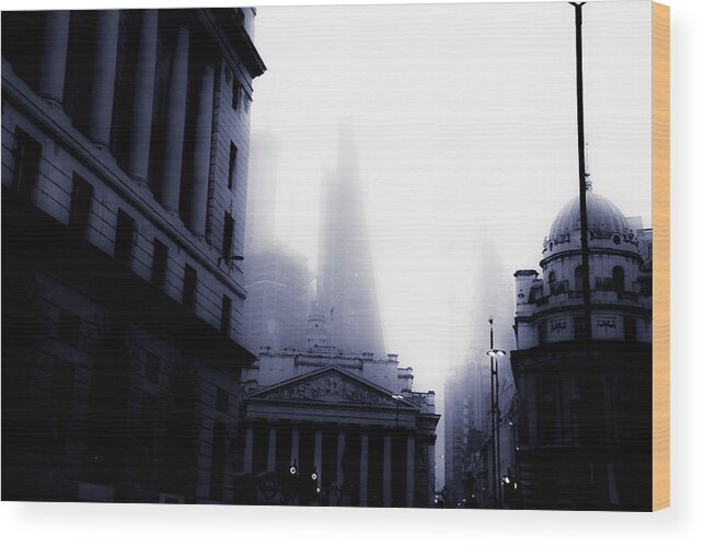 London Wood Print featuring the photograph The City by Christopher Maxum