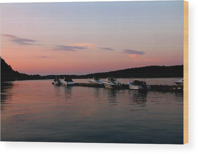 Boats Wood Print featuring the photograph The City of Ships by Charlene Reinauer