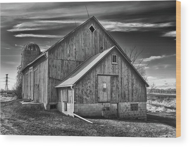 Barn Wood Print featuring the photograph The Fargo Project 12232b by Guy Whiteley