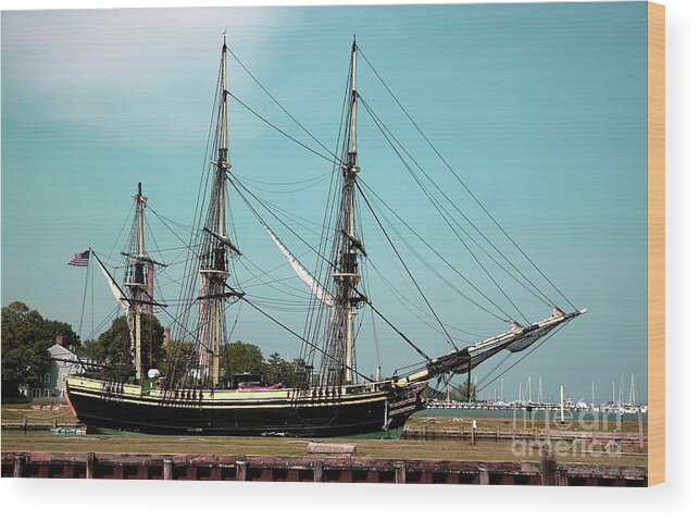 Boat Wood Print featuring the photograph The Friendship by Jonathan Harper