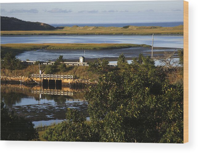 Cape Cod Wood Print featuring the photograph The Gut, Wellfleet by Thomas Sweeney