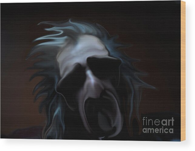 Screams Wood Print featuring the photograph The Scream by Reb Frost