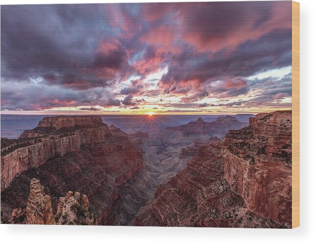Grand Canyon Wood Print featuring the photograph The Valley of Dreams by Pierre Leclerc Photography
