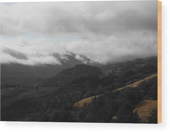 Trinity Hwy Wood Print featuring the photograph Trinity Hwy by Dylan Punke