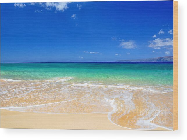 Big Beach Wood Print featuring the photograph Tropical Fantasy by Kelly Wade