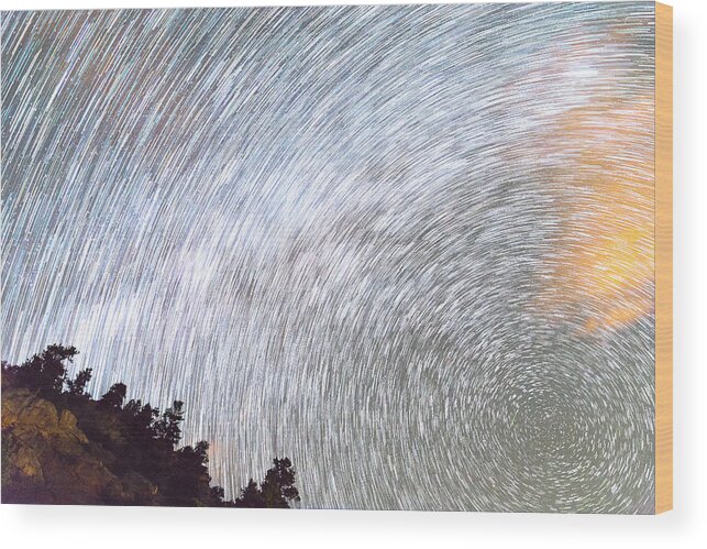 Astrophotography Wood Print featuring the photograph Twilight Zone by James BO Insogna