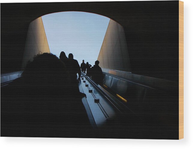 Metro Wood Print featuring the photograph US Capitol South by KG Thienemann