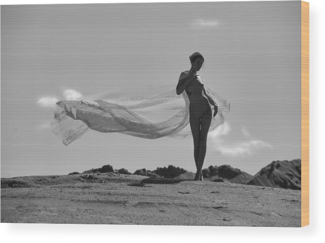 Russian Artists New Wave Wood Print featuring the photograph Veiled With Sun and Wind by Vitaly Vakhrushev