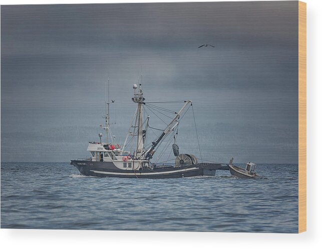 Viking Tide Wood Print featuring the photograph Viking Tide by Randy Hall