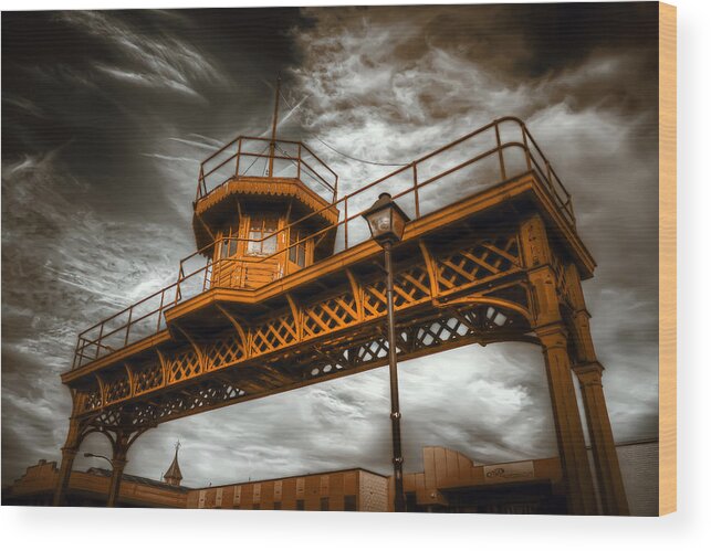 Watchtower Wood Print featuring the photograph All Along The Watchtower by Wayne Sherriff