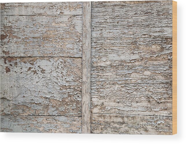 Wood Wood Print featuring the photograph Weathered wood background by Elena Elisseeva