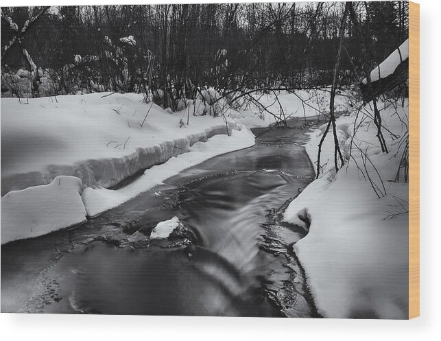  Wood Print featuring the photograph Weber Creek by Dan Hefle