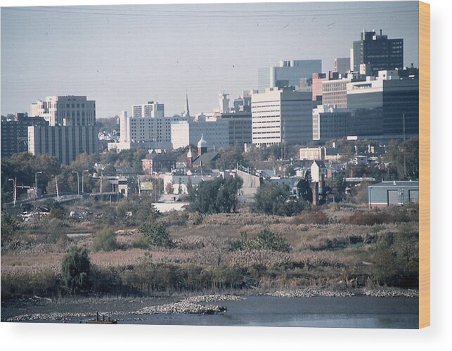 Wilmington Wood Print featuring the photograph Wilmington's Eastside Skyline by Emery Graham