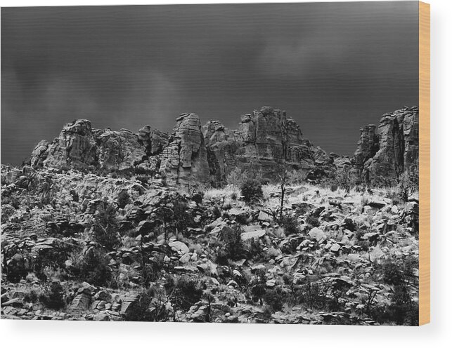 Arizona Wood Print featuring the photograph Windy Point No.8 by Mark Myhaver