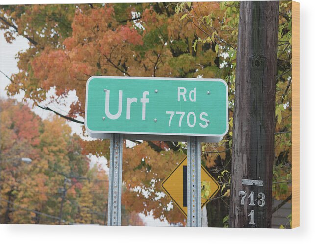 Directional Signs Wood Print featuring the photograph Yes, Somewhere In the World by Guy Whiteley