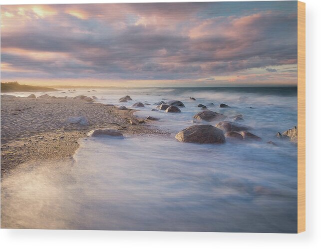 Rhode Island Seascapes Wood Print featuring the photograph Zoe Life by Kim Carpentier