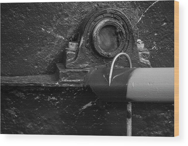 Hook Wood Print featuring the photograph Fishing Hook II #1 by Susan Candelario