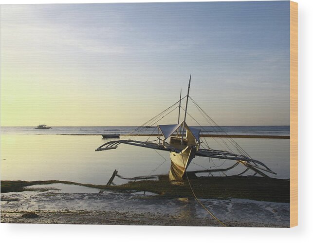 Tranquility Wood Print featuring the photograph Panglao Island, Bohol, Philippines #1 by Terence C. Chua