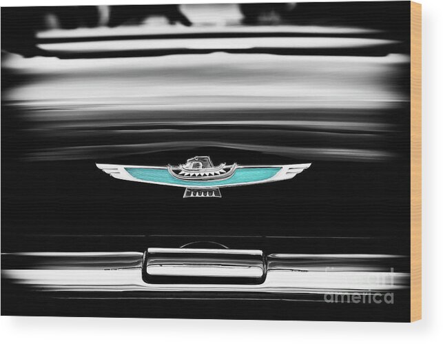 1962 Wood Print featuring the photograph 1962 Ford Thunderbird by Tim Gainey