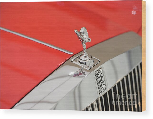 Rolls Royce Wood Print featuring the photograph Geneva Motor Show 2016 #2 by Harold Cunningham