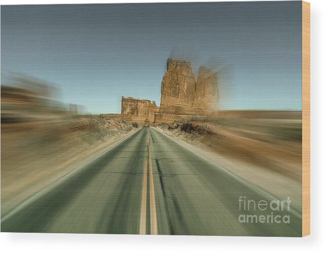 Arches National Park Wood Print featuring the photograph Arches National Park by Raul Rodriguez
