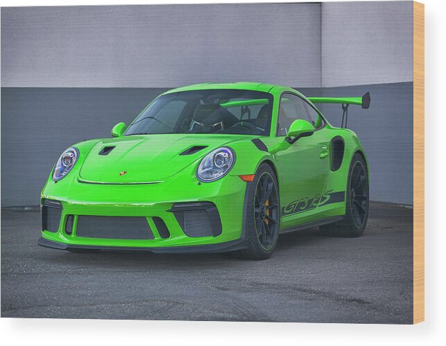 Cars Wood Print featuring the photograph #Porsche 911 #GT3RS #Print #4 by ItzKirb Photography