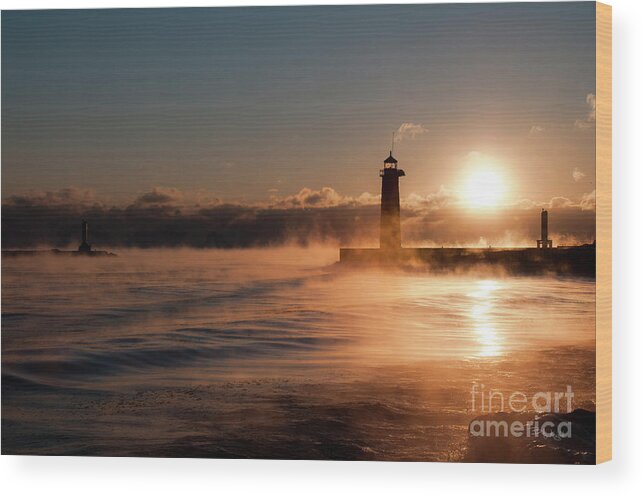 Kenosha Wood Print featuring the photograph 45 Below Zero by Billy Knight