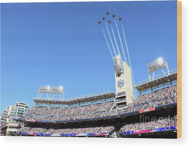 American League Baseball Wood Print featuring the photograph 87th Mlb All-star Game by Harry How