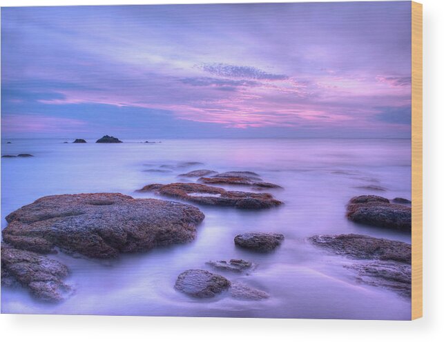 Scenics Wood Print featuring the photograph Andaman Sea by Photography Aubrey Stoll