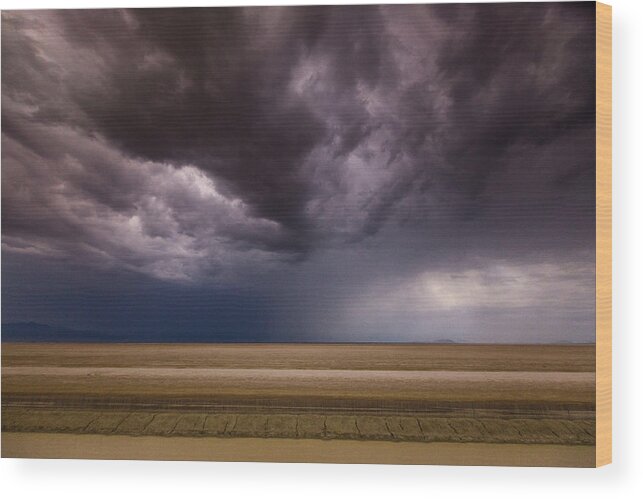Tranquility Wood Print featuring the photograph Arizona Sky by Hal Bergman Photography