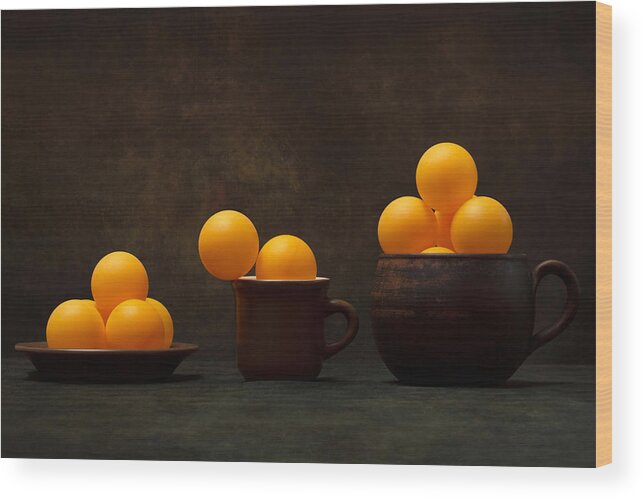 Still Life Wood Print featuring the photograph Balloons by Brig Barkow
