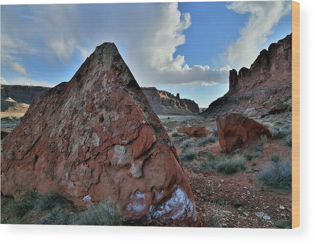 Highway 313 Wood Print featuring the photograph Beautiful Utah 313 Corridor by Ray Mathis