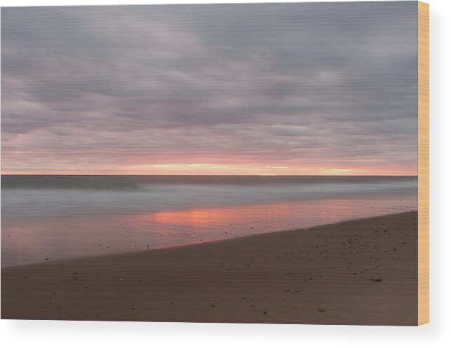 Cape Cod Wood Print featuring the photograph Cape Cod Sunrise by Jean-Pierre Ducondi
